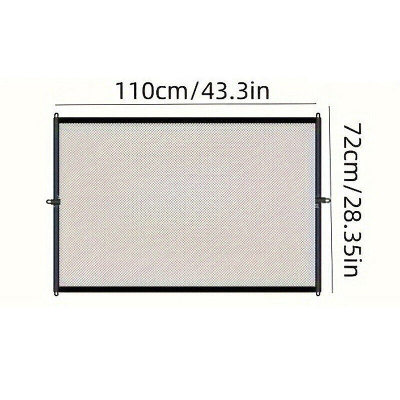 No-Drill Mesh Pet Safety Gate for Dogs & Cats