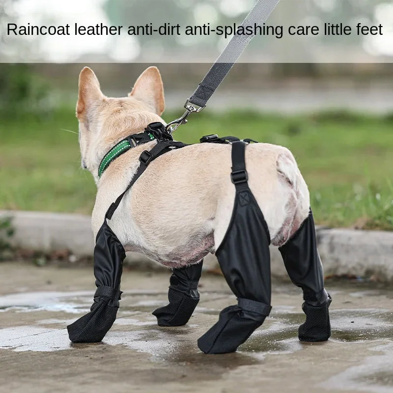Waterproof Dog Shoes Adjustable Dog Boots Pet Breathable Shoes