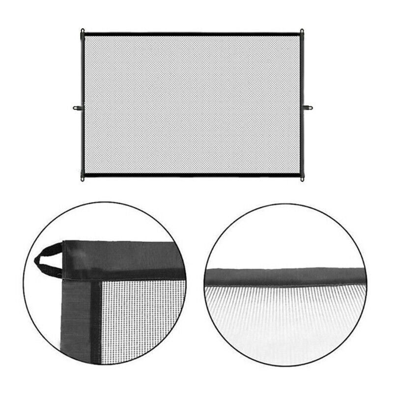 No-Drill Mesh Pet Safety Gate for Dogs & Cats