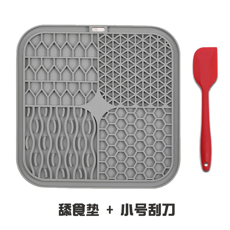 Anti-Choking Silicone Pet Lick Mat for Dogs & Cats