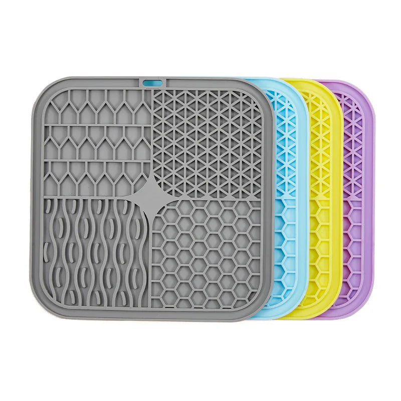 Anti-Choking Silicone Pet Lick Mat for Dogs & Cats